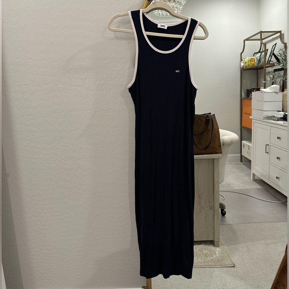 Tommy Hilfiger Racerback Midi Dress